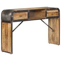 Credenza 120 X 30 X 75 Cm In Legno Massello Di Mango Vidaxl
