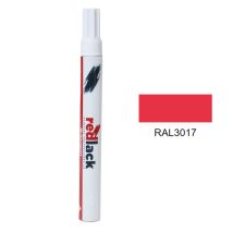 Ausbesserungslack Mit Filzstift Pink Ral 3017 Matt Mehrflächen Redlack