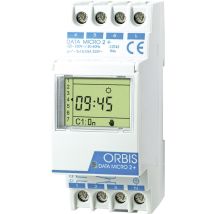 Orbis Zeitschalttechnik Data Micro-2 + 230 V Hutschienen-zeitschaltuhr Digital 250 V/ac