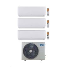 Baxi Climatiseur Conditionneur Trial Split Astra 9+9+12 Avec Lsgt70-3m Inverter R-32 Wi-fi Opt. Classe A++