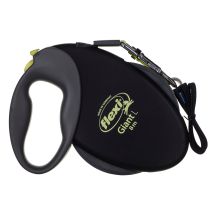 Flexi - Trixie Neon Giant L 8 M Negro, Amarillo Perro Correa Retráctil