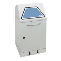 Stumpf - Abfalltrennung Modul-vario 45 Lichtgrau Proslide-system 45l + Trethebel - 625-045-1-1-735