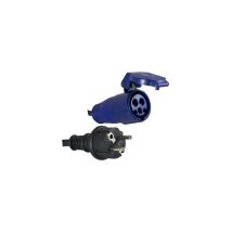 Arcotec – ELCAMF Campingadapter CEE P17 16A 230V 0,30m – IP44 – Schwarz Blau