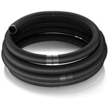 Teichtip 1m 38mm - Solar Noir Tuyau De Piscine Flottant Sections Préformées 190g/m