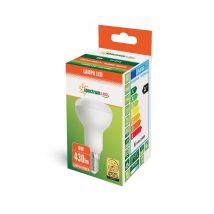 Lampadina Led Spectrum R50 E14 6w Ww 430lm 230v Con Vetro Satinato