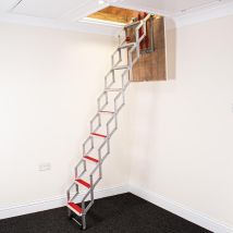Bps Access Solutions - 8ft Concertina Loft Ladder