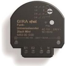 Gira Trasmettitore Uni Radio 2f Mini Gira Enet [545300], 5453 00