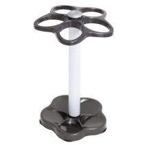 Schirmständer Flow – Anthrazit/Grau – Ø 30 cm – Höhe 55 cm – Kunststoff – Elegant und funktional