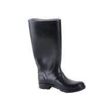 Bottes En Pvc Daisy Genou 39 Noir Femme
