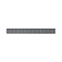 Alcaplast - Alcadrain Griglie - Griglia Per Canale Lineare A Pavimento 55 Cm, Nero Opaco Pure-550black