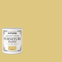 Chalk Chalky Furniture Paint Mustard 750ml - Rust-oleum