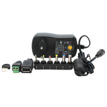 Avimac - Stromversorgung Universal Ausgang 3-12vdc 12w 1000ma 8 Steckverbinder Pce1000-uni