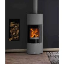 Estufa De Leña Godin Terrasson 8kw - Gris - 400230