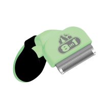 8in1 Brosse À Poils Parfaits Avec Manche Ergonomique Pour Petits Chiens