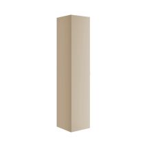 Keuco – Armadio alto montaggio a parete 1 anta soft-close 400 x 1800 x 360 mm – 4 ripiani in vetro estraibili – Meuble sous vasque simple