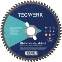Tecwerk Kappkreissägeblatt Ad 305mm Z.96 Hltcg Schnitt-b.2,8mm Tecwerk