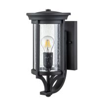 Außenleuchte Wandleuchte Wandlampe Gartenlampe Stahl Glas H 38,8 Cm Laterne