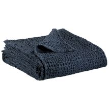 Copripiumino Vivaraise Tana - Cotone 100% - Nido D'Ape Stonewashed - Cobalto - 260 X 260 Cm