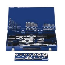 Eventus By Exact 10722 Gewindeschneidsatz 43teilig Hss Metrisch M3, M4, M5, M6, M8, M10, M12