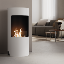 Chimenea De Bioetanol Cortina Blanca - 2500 W
