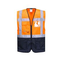 Gilet Alta Visibilità Portwest Varsavia Executive C476 - L - Arancione