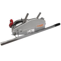 Universalseilzug USZ 801 – 0,8 t Zugkraft – Aluminiumlegierung – 20 m Seil – 430 mm Länge – 101 mm Breite – 240 mm Höhe