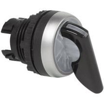 Baco Bal21kv30 Botón Selector Negro Cromado Led