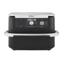 Af500eu Freidora Doble 10,4 L Independiente 2470 W Freidora De Aire Caliente Negro, Acero Inoxidable - Ninja