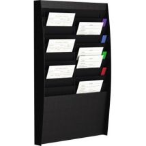 Wand-sortiertafel V 20f A4v2x10.01 Din A4 Schwarz - Paperflow