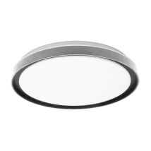 Bianca - Plafón 60w 3000-4200-6500k Blanco Negro 7x50x50cm 5400lm Con Remoto