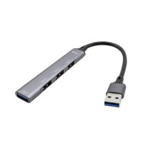 Metal Usb 3.0 Hub 1x Usb 3.0 + 3x Usb 2.0