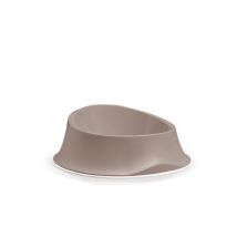 Stefanplastic Ciotola Chic Tortora Chiaro Per Cani E Gatti Da Cl 65 Con Bordo Antiscivolo