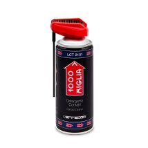 1000 Miglia Lct 2101, Detergente Contatti Elettrici Ed Elettronici, Bombola Aerosol 400 Ml Con Erogatore Professionale Doppio Utilizzo - Errecom
