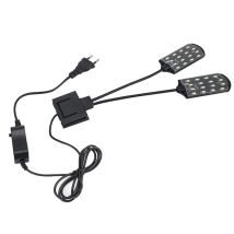 Luce A Doppia Testa, Luce Per Acquario A Led Impermeabile Da 220 V E 15 W, Luce Da Parete Per Acquario Ultrasottile A Doppia Testa, Adatta Per Acquari