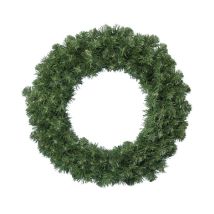 Grüne Girlande – Ø 60 cm – Höhe 10 cm – 200 Tipps – PVC – Für Innen- und Außenbereich
