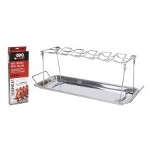 Hähnchenflügelhalter für Ofen oder Grill – bis zu 12 Flügel – leicht zu reinigen – hochwertiges Material