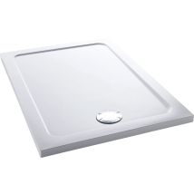 Mira Showers - Mira Flight Low Profile Rectangular Shower Tray 1200x760mm +waste