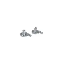 Aric – Fixed Filo Fasteners – Grey – Pack of 2