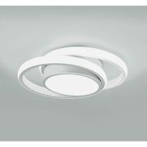 Swyeoot - Led Ceiling Light, Round Ceiling Lamp 32w 2500lm, Modern Ceiling Light Fixture For Hallway Bedroom Bathroom Kitchen Living Room, Cool White 