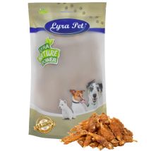 Lyra Pet Hühnerfleisch und Fisch Wraps für Hunde – 1 kg – 54 % Hühnerfleisch, 30 % Fisch, 4 % Erbsenprotein