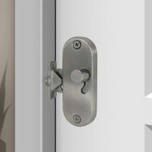 Petites Ecrevisses - 90 Degree Sliding Door Lock With Buckle Door Lock For Bedroom Office Garage