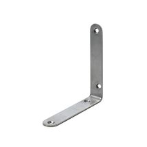 Staffa Per Sedia In Acciaio Inox 100x100x15mm Hettich