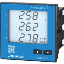 Janitza Umg 96-s2 Strumento Di Misura Digitale Da Pannello Contatore Di Energia Umg 96-s2 Con Retroilluminazione