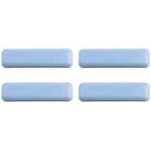 Cyclingcolors – Set Mit 4 Selbstklebenden Teflon-gleitern 19 X 70 Mm – Bodenschutz Für Parkett – Reduziert Reibung Und Kratzer – Für Möbel