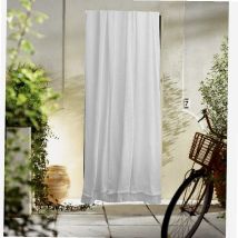 Cortina blanca marseillense tejida 140 x 225 cm – Fibras naturales