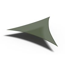 Nesling - Coolfitsegel 3-eck 3,6 Ol 3,6x3,6x3,6m, Hdpe Olive