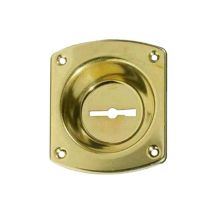 Dom – 10 x CR 32 Muestra Cerradura DM Dorada 12mm – Acabado dorado