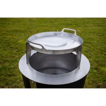 Masuria Living - Masuria Wild Plancha Grillplatte Für Alpha 600 Rauchfreie Feuerstelle Grillstelle Aus Edelstahl