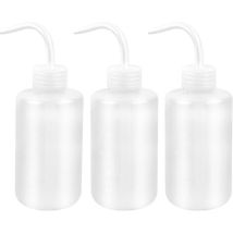 3 Pcs Flacons Souples 250 Ml Avec Pipette Étroite,arrosoir, Plastique De Sécurité Squeeze,flacons De Lavage À Squeeze Pour Plantes,économie Naturelle 