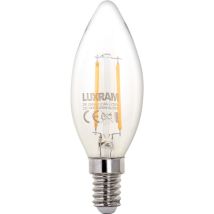 Ampoule E14 (slim) Candle Classic Led 2w 2700k 250lm Transparent